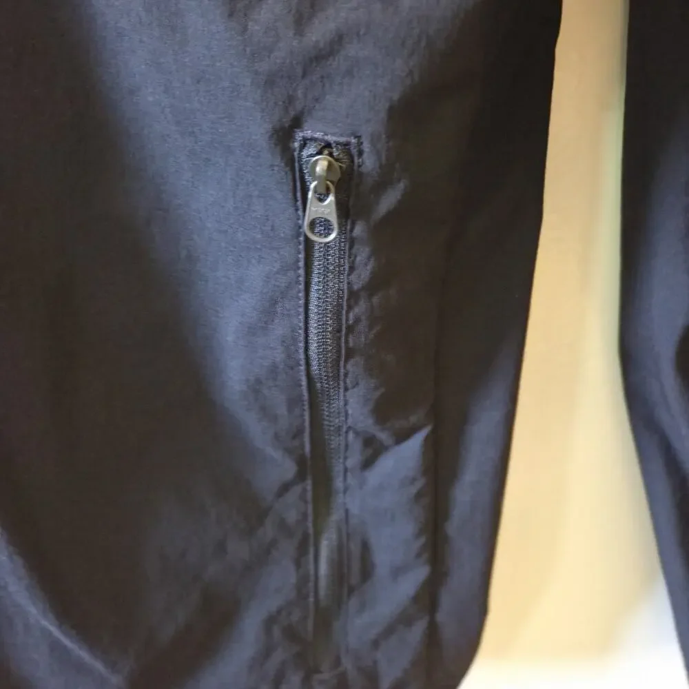 The North Face Men's XL Temescal Travel Jacket Black Packable Stow Pocket Hood